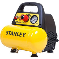 STANLEY D 200 Compressore 6 Lt 1,5HP, pressione max 8 bar/116 PS, Rumorosità: 97 dB