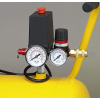 Stanley D211/8/24 Compressore 24 Litri 2Hp, 230 V, Giallo, 24 Kg