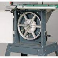 HOL5902436 - Sega A Nastro Per Legno Modello HBS 361-2 - Altezza Taglio 225 mm - Dimensioni Tavola 545x515 mm