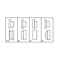 MET3814002 - Bordatrice Manuale Modello SBM 140-12 - Lunghezza Rullo 140 Mm
