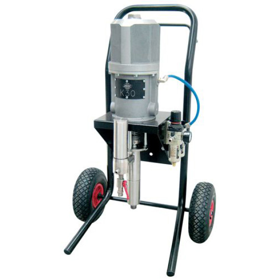 AST0143000IK - Pompa K30 Airless Pneumatica A Pistone Con Kit Di Verniciatura