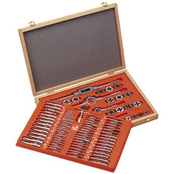 BOC64000000110 - Assortimento 110 Pezzi Per Garages E Officine - Maschi E Filiere