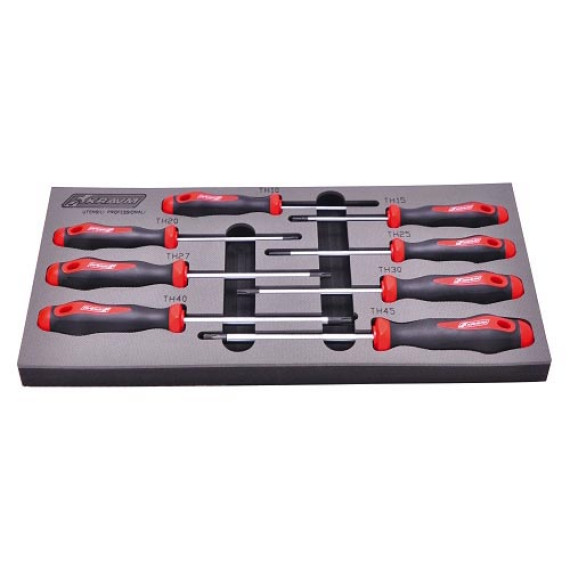 KRAE07246 - Set 8 Giraviti Torx Security